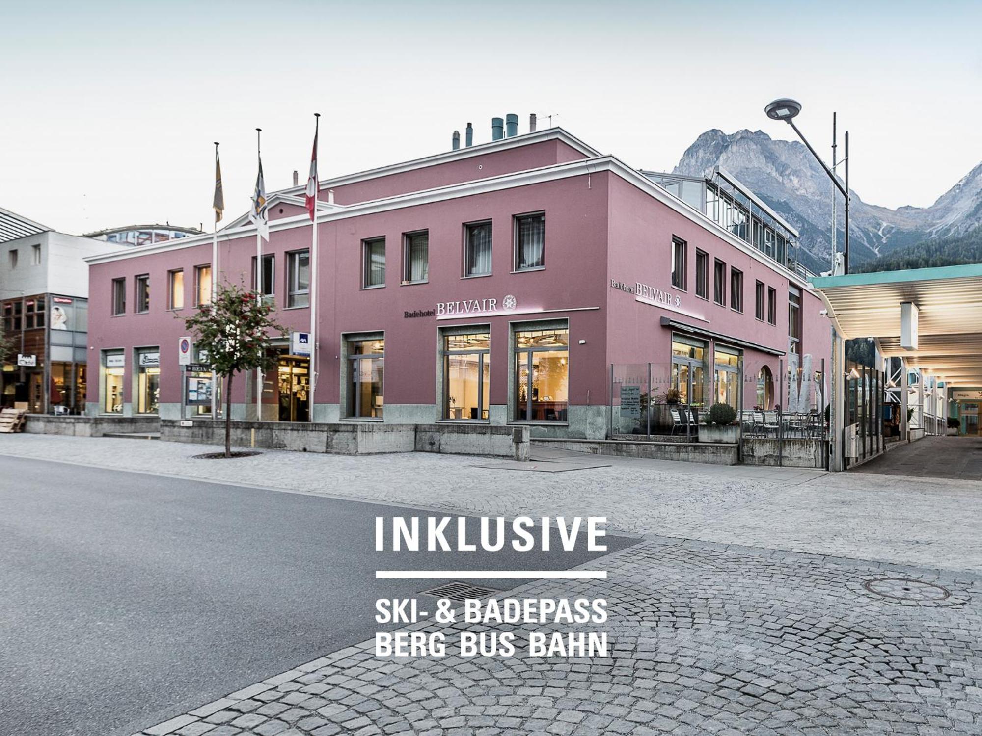 Badehotel Belvair Scuol Εξωτερικό φωτογραφία